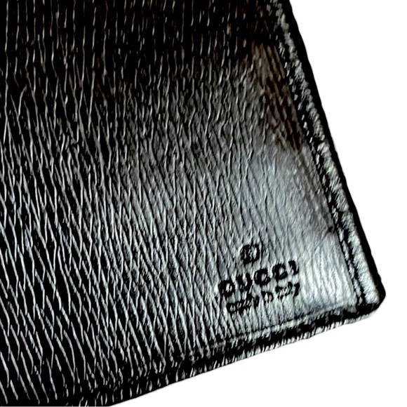Gucci Limited Edition Horsebit Clasp Black Bifold Long Wallet Host Pick - Picture 9 of 13